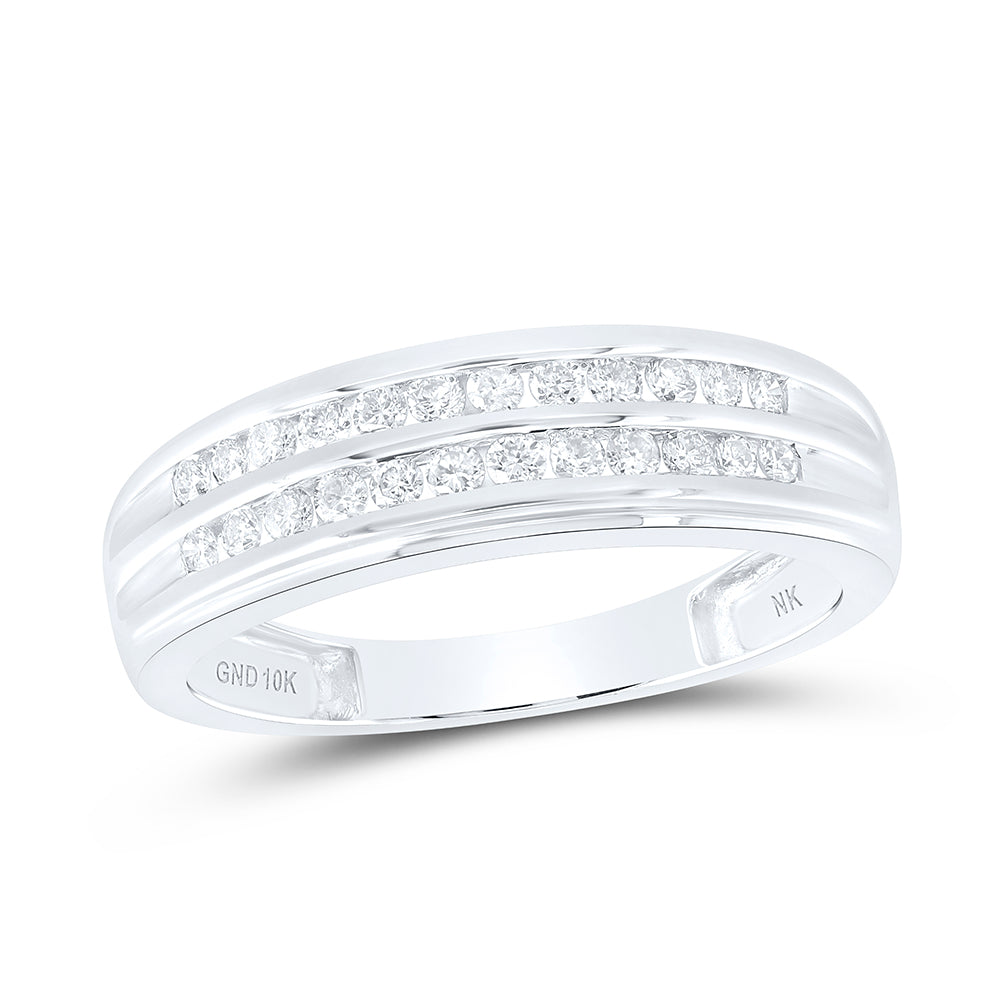 3/8CTW-DIA NK MENS BAND