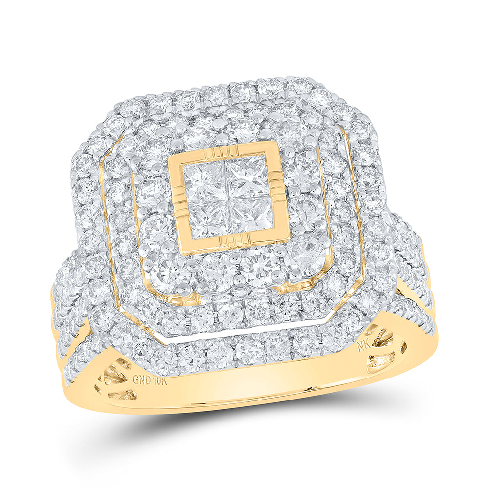 2CTW-DIA NK FASHION RING