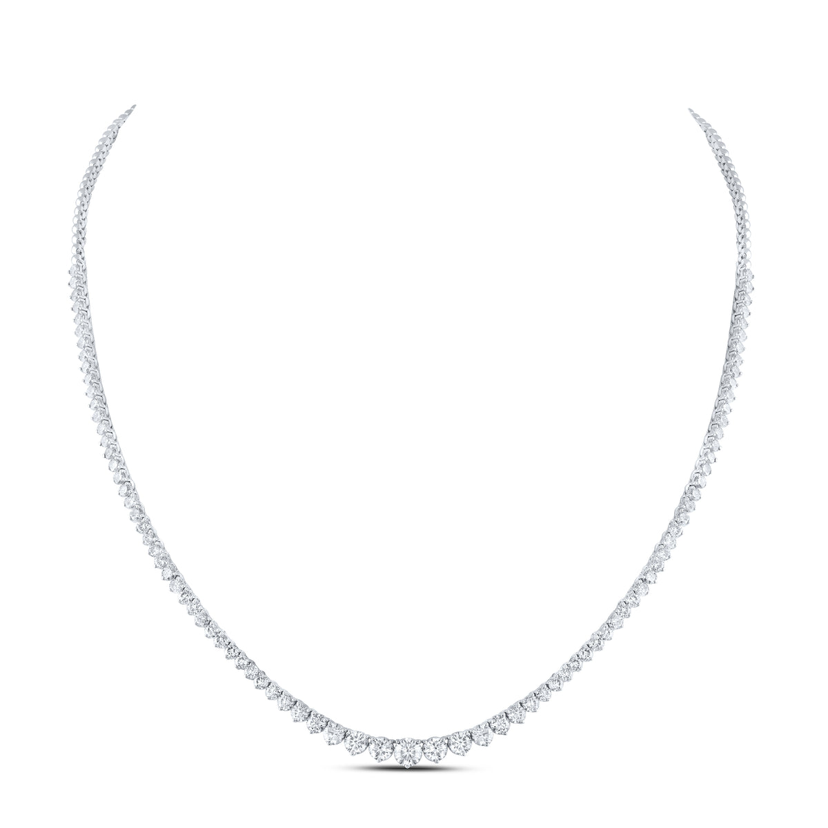 6 1/4CTW-DIA NK FASHION NECKLACE -(17 INCH)
