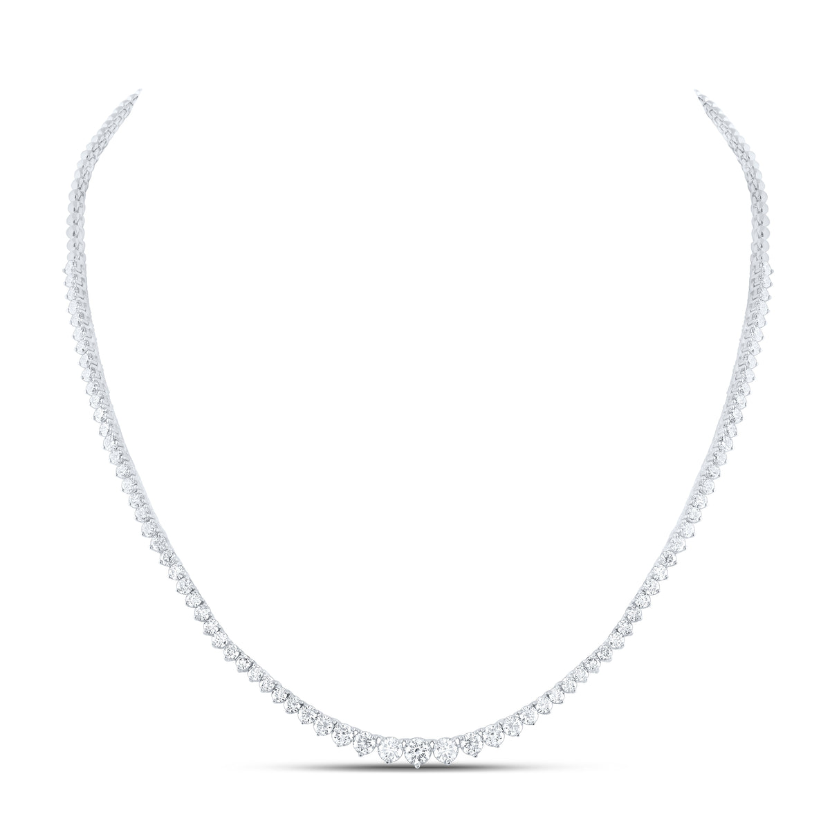 5CTW-DIA NK FASHION NECKLACE -(17 INCH)
