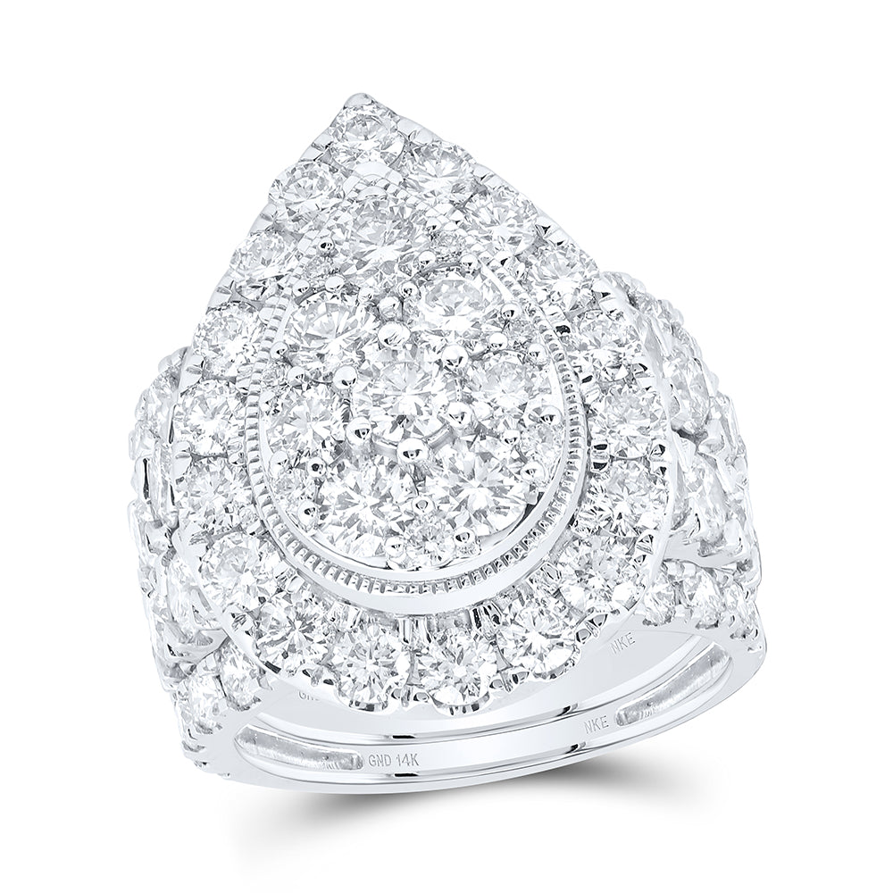 6CTW-DIA 1/5CT NKE FASHION BRIDAL SET