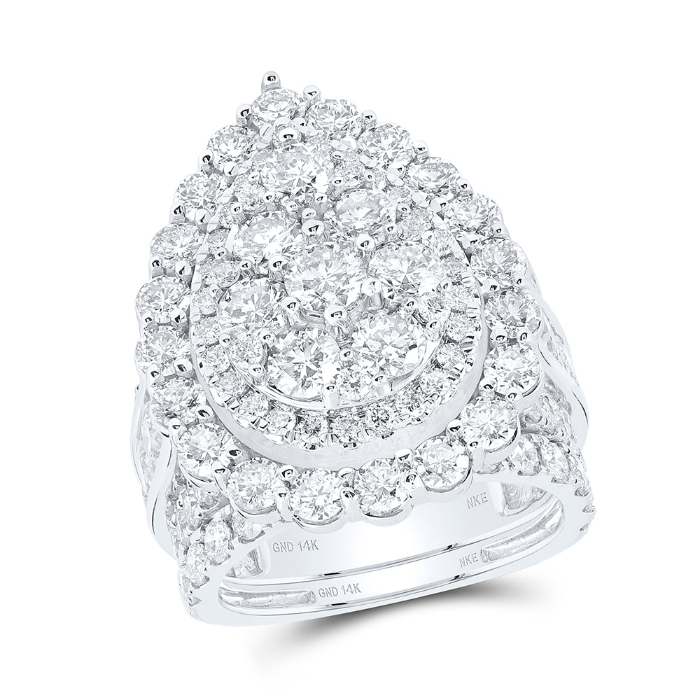 7CTW-DIA 1/4CT NKE FASHION BRIDAL SET