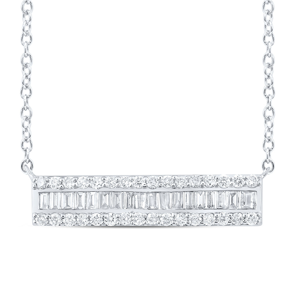 1/3CTW-DIA ANA M FASHION NECKLACE -18 INCH