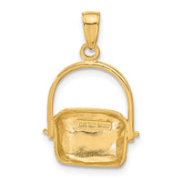 Load image into Gallery viewer, 14k Large Nantucket Basket Pendant
