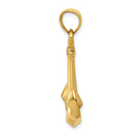 Load image into Gallery viewer, 14k 3-D Anchor Pendant
