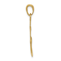 Load image into Gallery viewer, 14k Anchor Pendant
