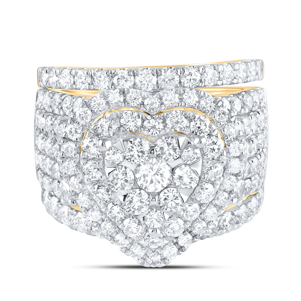 3 3/4CTW-DIA ANA M FASHION BRIDAL SET