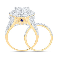 Load image into Gallery viewer, 3 3/4CTW-DIA ANA M FASHION BRIDAL SET
