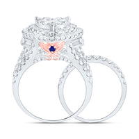 Load image into Gallery viewer, 3 3/4CTW-DIA ANA M FASHION BRIDAL SET
