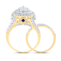 Load image into Gallery viewer, 3CTW-DIA ANA M FASHION BRIDAL SET
