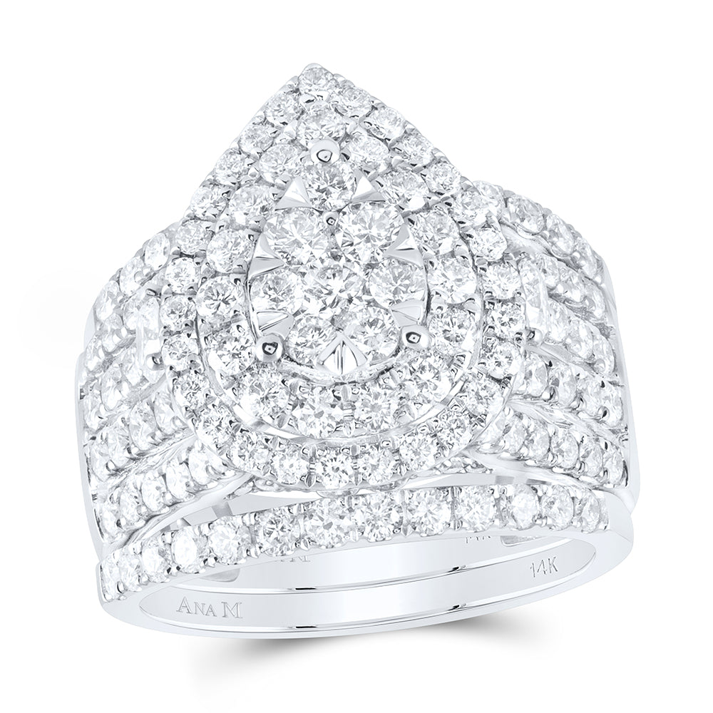 3CTW-DIA ANA M FASHION BRIDAL SET