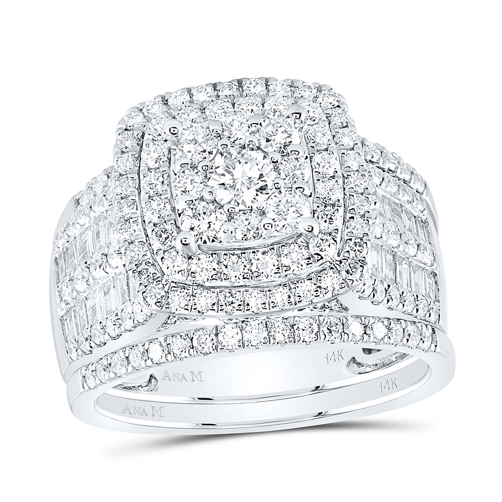 2 1/3CTW-DIA ANA M FASHION BRIDAL SET