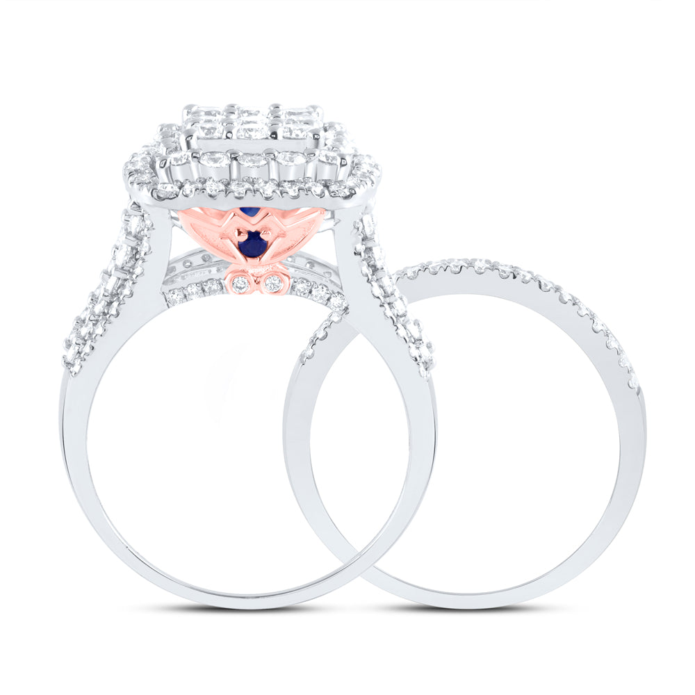 2 1/5CTW-NAT DIA ANA M FASHION BRIDAL SET