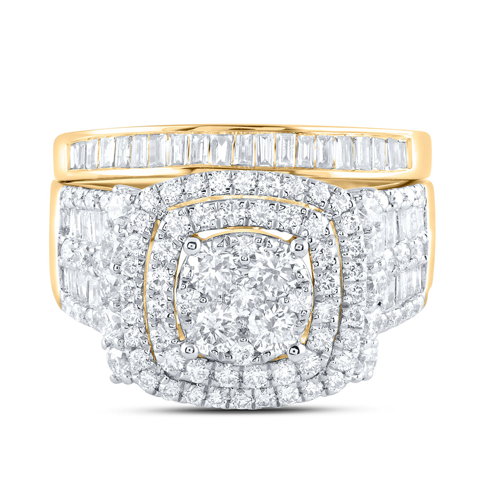 2 1/3CTW-DIA ANA M FASHION BRIDAL SET