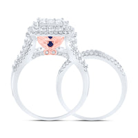 Load image into Gallery viewer, 2CTW-DIA ANA M FASHION BRIDAL SET
