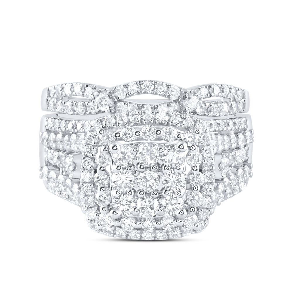 2CTW-DIA ANA M FASHION BRIDAL SET