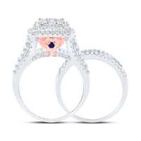 Load image into Gallery viewer, 1 3/4CTW-DIA ANA M FASHION BRIDAL SET
