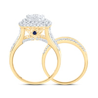 Load image into Gallery viewer, 2 1/4CTW-DIA ANA M FASHION BRIDAL SET
