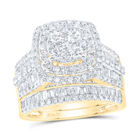 Load image into Gallery viewer, 2 1/4CTW-DIA ANA M FASHION BRIDAL SET
