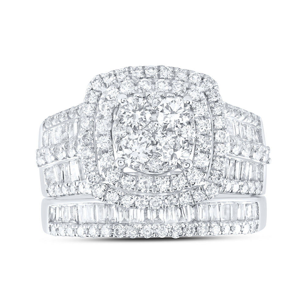 2 1/4CTW-DIA ANA M FASHION BRIDAL SET