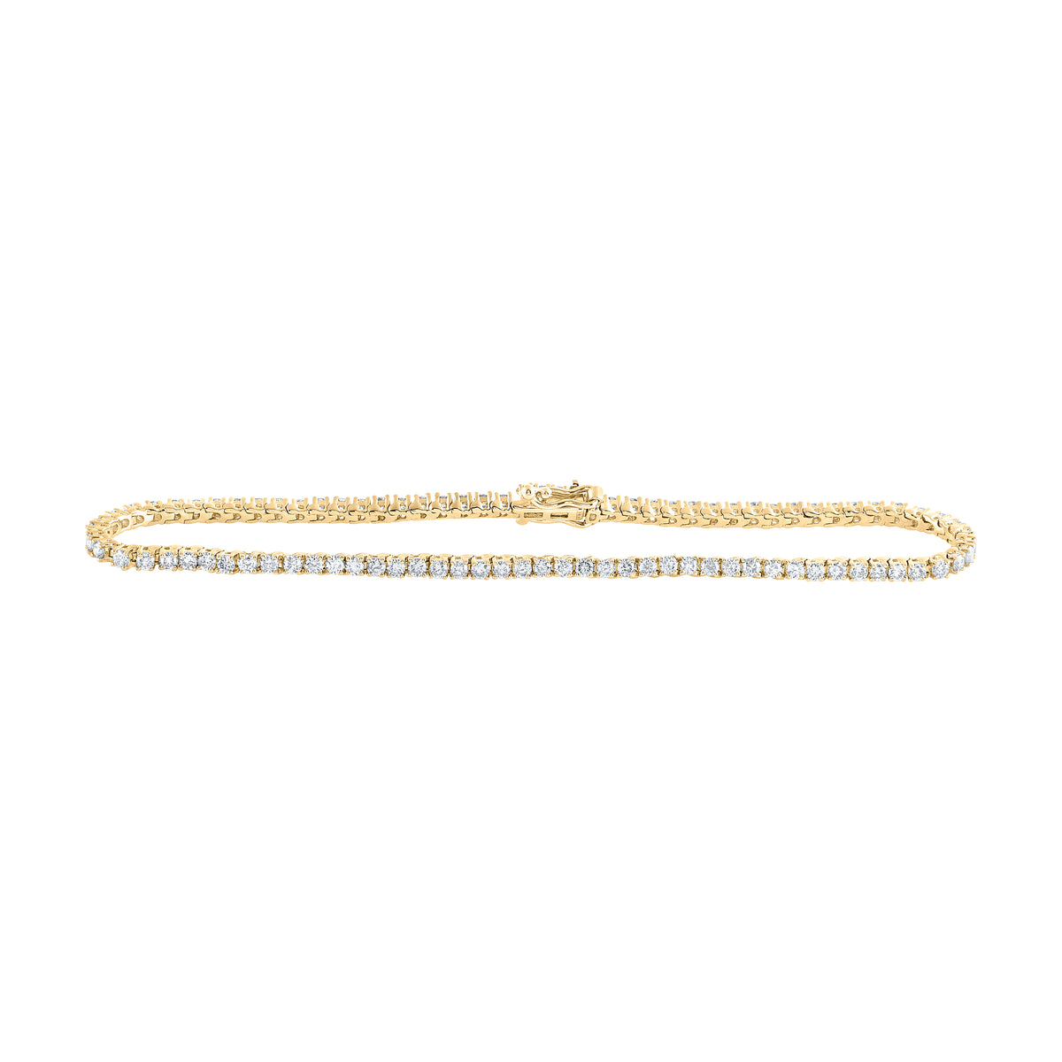 2 1/5CTW-DIA NK TENNIS BRACELET(7 INCH)