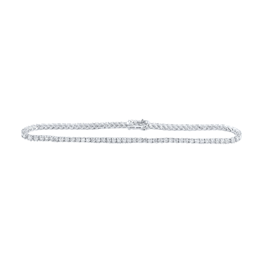 2 1/5CTW-DIA NK TENNIS BRACELET (7 INCH)