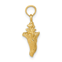 Load image into Gallery viewer, 14k 3-D Conch Shell Pendant
