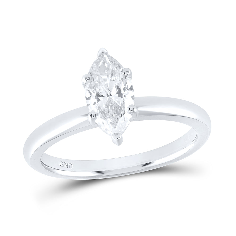 1.00CTW DIA MARQUISE SOLITAIRE RING