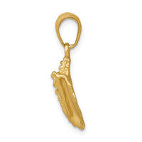 Load image into Gallery viewer, 14k Solid Polished Conch Shell Pendant
