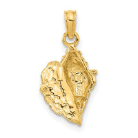 Load image into Gallery viewer, 14k Solid Polished Conch Shell Pendant
