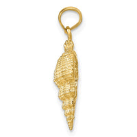 Load image into Gallery viewer, 14k Conch Shell Pendant
