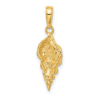 Load image into Gallery viewer, 14k Conch Shell Pendant
