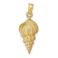 Load image into Gallery viewer, 14k Conch Shell Pendant
