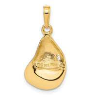 Load image into Gallery viewer, 14k Oyster Shell Pendant
