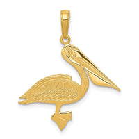 Load image into Gallery viewer, 14k Pelican Pendant
