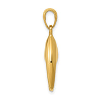 Load image into Gallery viewer, 14K 3-D Moveable Stone Crab Claw Pendant

