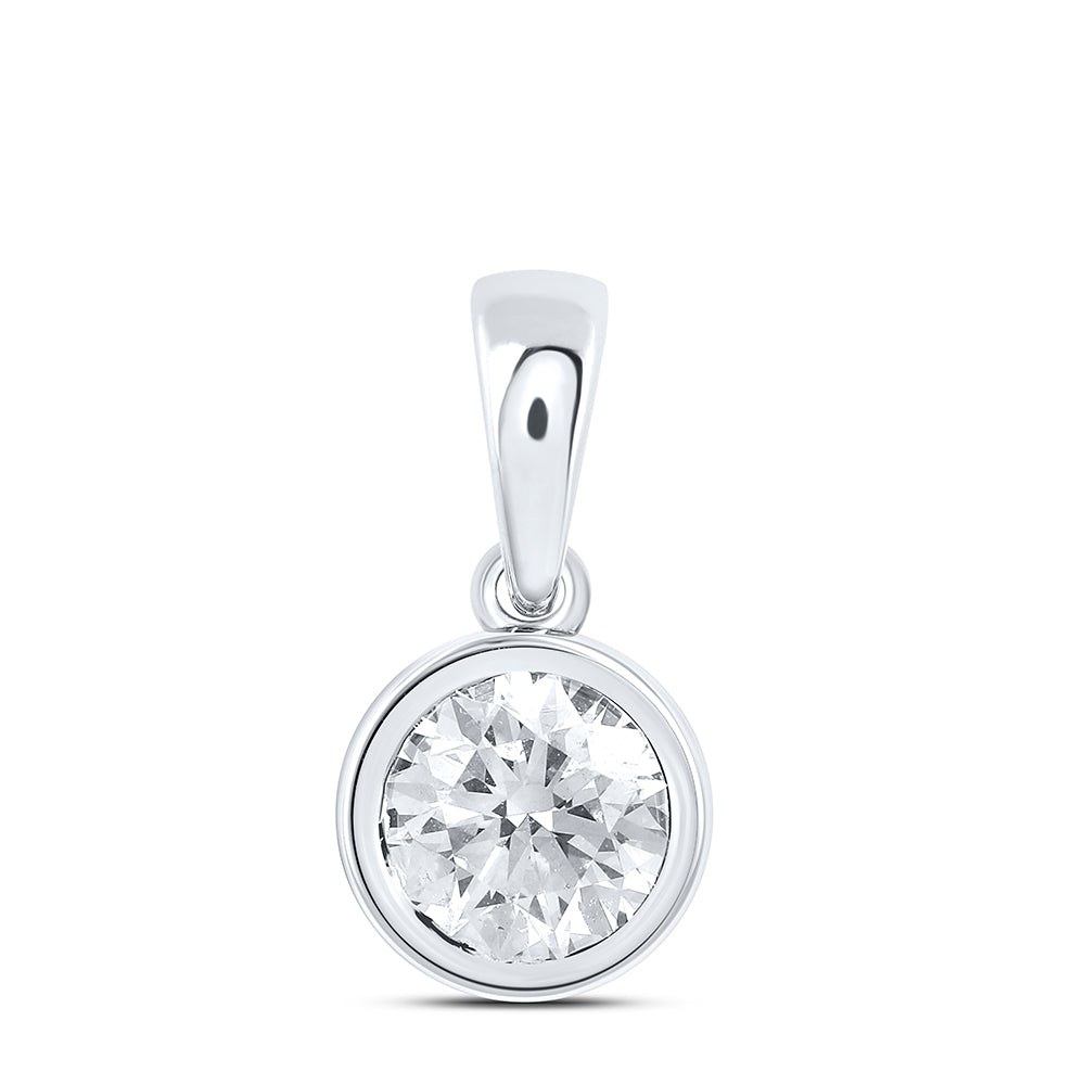 5/8CTW DIA SUP SOLITAIRE PENDANT