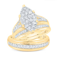 Load image into Gallery viewer, 1CTW-DIA NK MARQUISE SHAPE TRIO SET
