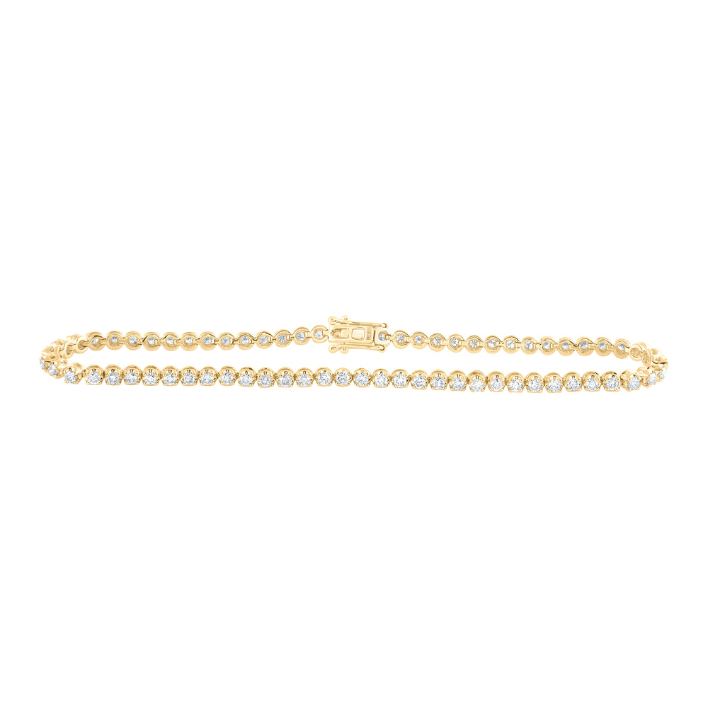 2 1/4CTW-DIA NK TENNIS BRACELET (8-INCH)