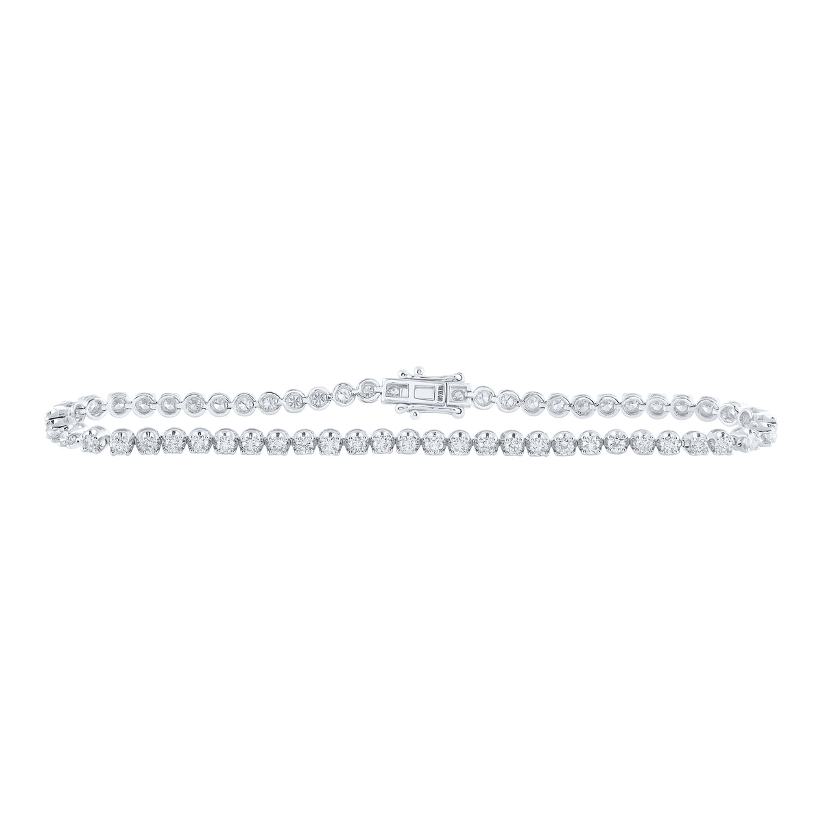 3 1/10CTW-DIA NK TENNIS BRACELET (8-INCH)
