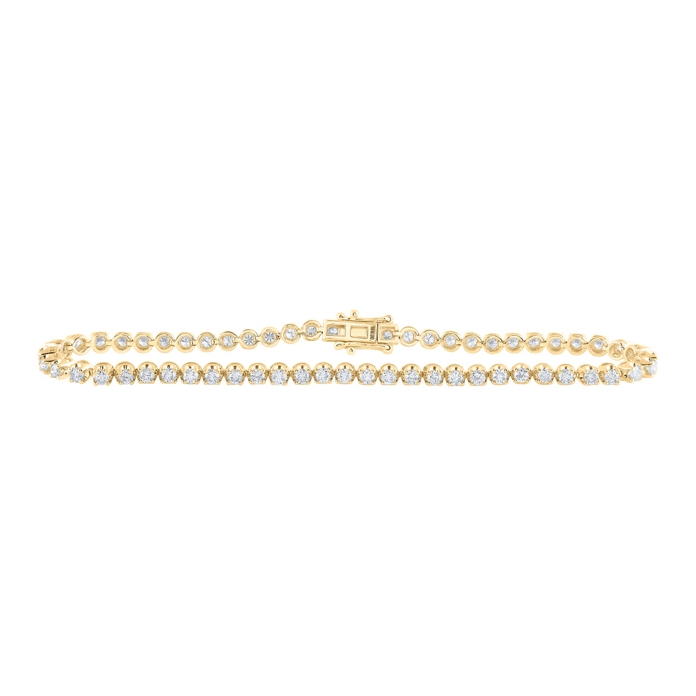 3 1/10CTW-DIA NK TENNIS BRACELET (8-INCH)