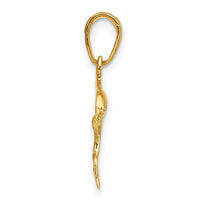 Load image into Gallery viewer, 14k Dolphin Jumping Pendant
