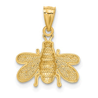 Load image into Gallery viewer, 14k Polished Bee Pendant
