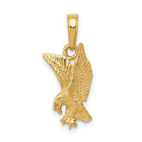 Load image into Gallery viewer, 14k Eagle Landing Pendant
