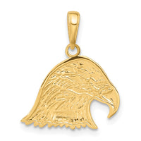Load image into Gallery viewer, 14k Eagle Head Pendant
