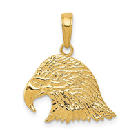 Load image into Gallery viewer, 14k Eagle Head Pendant
