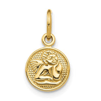Load image into Gallery viewer, 14k Small Polished Angel Charm
