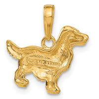 Load image into Gallery viewer, 14k Springer Spaniel Dog Pendant
