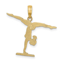 Load image into Gallery viewer, 14k Gymnastics Floor Charm
