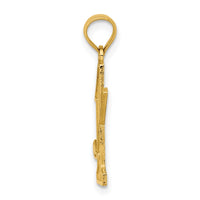 Load image into Gallery viewer, 14k Golf Club and Ball on #1 Charm
